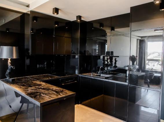 Premium Black Hors Centrum Scisle-etiuda Panoramiczna 2 -garaz Podziemny Apartment Kielce